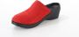 Wolky Dames Slippers 0607511 500 Clog Red Rood - Thumbnail 15