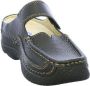Wolky Klompen 06227 Roll Slipper 70000 zwart geprint leer - Thumbnail 4