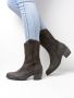 Wolky Laarzen Caprock donkerbruin suede - Thumbnail 2