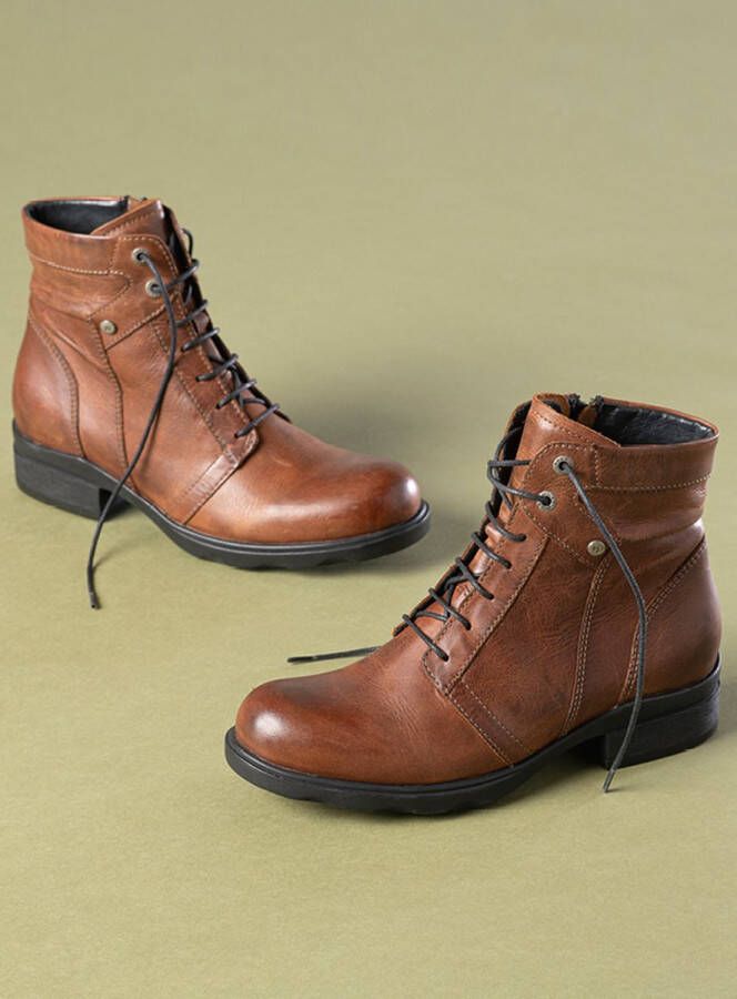 Wolky Laarzen Center XW cognac leder