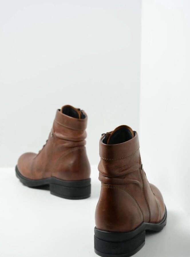 Wolky Laarzen Center XW cognac leder
