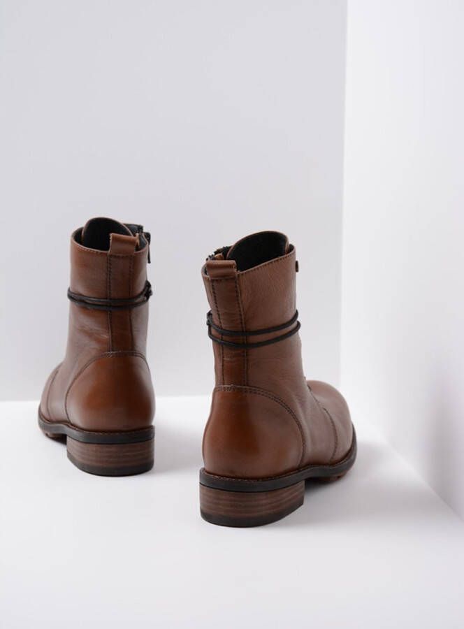 Wolky Laarzen Murray cognac leer