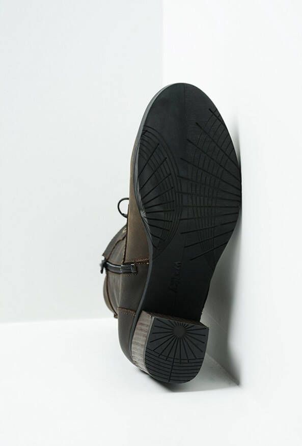 Wolky Laarzen Sarah donkerbruin nubuck