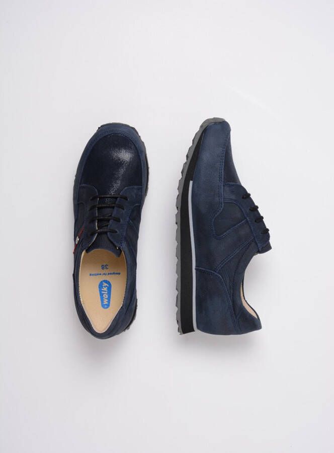 Wolky Nette schoenen 05804 e-Walk 11875 winterblauw stretch nubuck - Foto 9