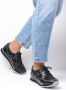 Wolky Lage Sneakers 05804 e-Walk 20009 zwart combi suede stretch leer - Thumbnail 7