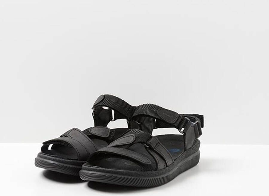 Wolky Sandalen 00720 Action Lady 50000 zwart gevet leer - Foto 6