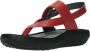 Wolky Sandalen Cebu rood leer - Thumbnail 6