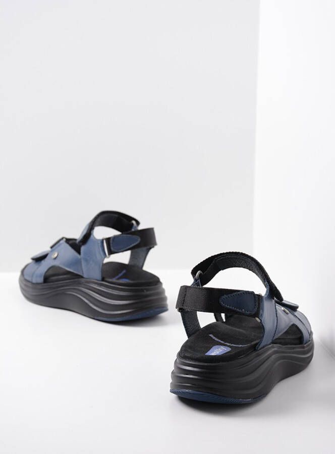 Wolky Sandalen Cirro jeans leer