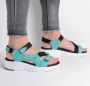 Wolky Sandalen Cirro turquoise leer - Thumbnail 9