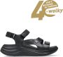 Wolky Dames Sandalen Cirro Black Zwart - Thumbnail 5