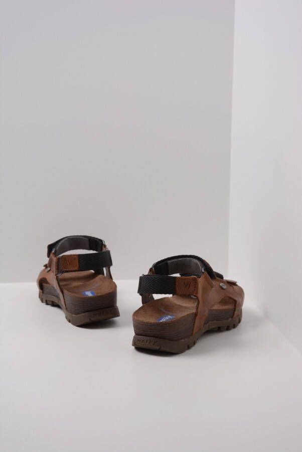 Wolky Sandalen Cradle cognac leer