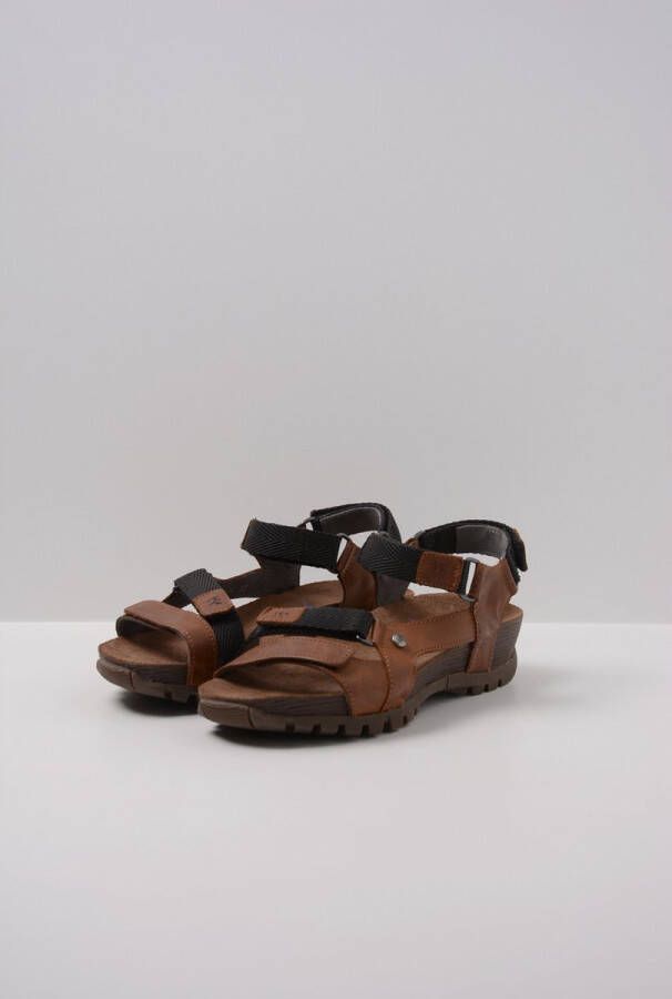 Wolky Sandalen Cradle cognac leer