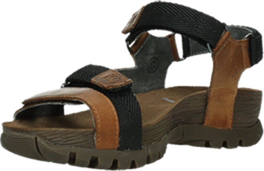 Wolky Sandalen Cradle cognac leer