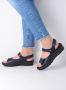 Wolky 0392714 Delft blauw nubuck sandaal Kleur Blauw) - Thumbnail 7