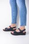 Wolky 0392714 Delft blauw nubuck sandaal Kleur Blauw) - Thumbnail 8