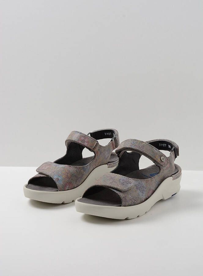 Wolky Sandalen Delft flower taupe