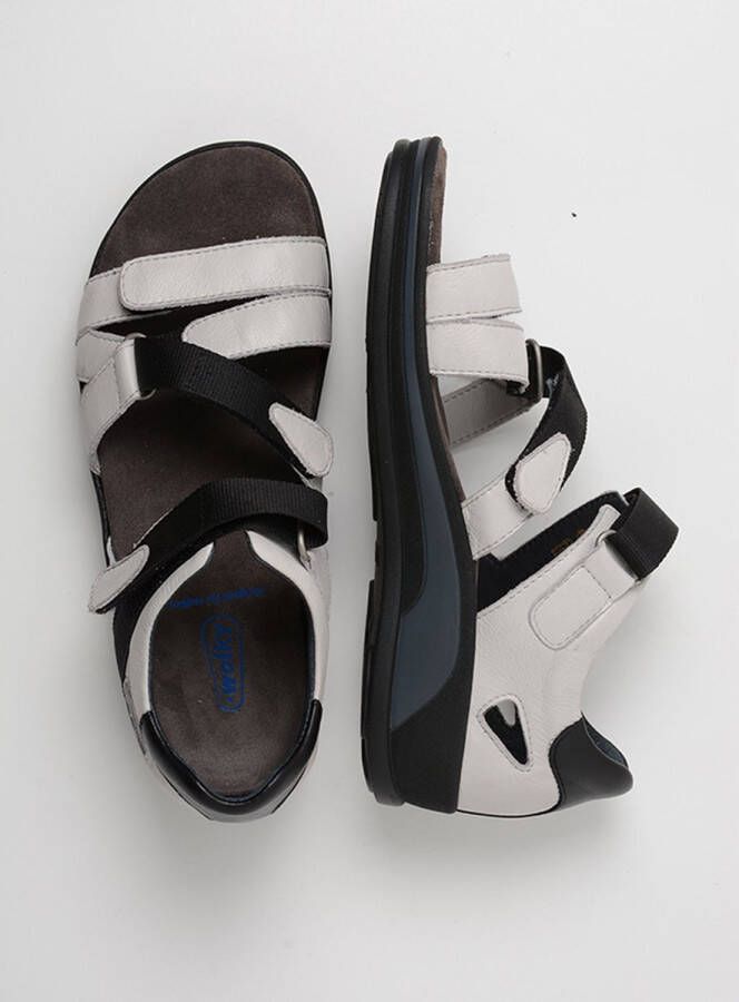 Wolky Sandalen Desh gebroken wit leer