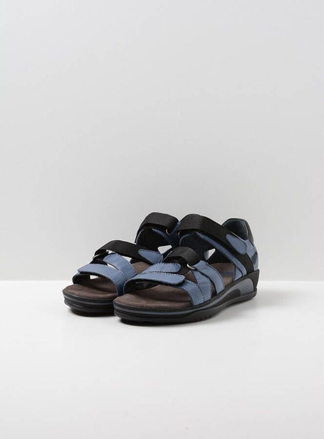 Wolky Sandalen Desh jeans leer