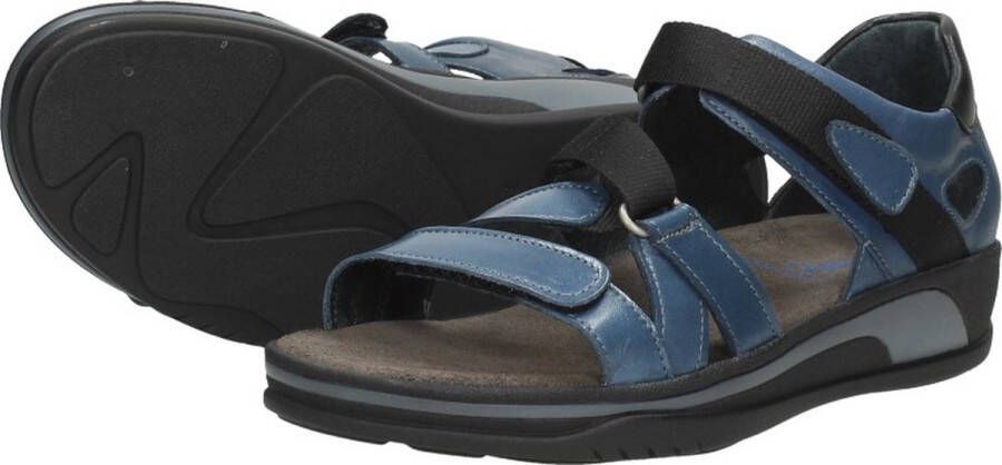 Wolky Sandalen Desh jeans leer