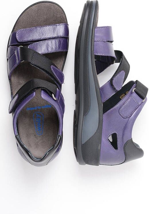 Wolky Sandalen Desh paars leer