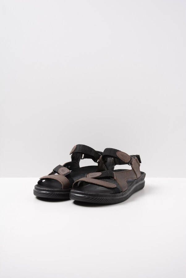 Wolky Sandalen Energy Lady bruin gevet leer