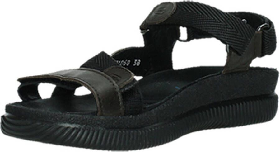 Wolky Sandalen Energy Lady bruin gevet leer