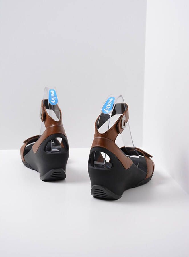 Wolky Dames Pumps 0377620-430 Era Mustang Cognac - Foto 9