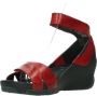 Wolky Sandalen Era rood leer - Thumbnail 8