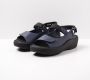 Wolky Sandalen Jewel blauw leer - Thumbnail 4