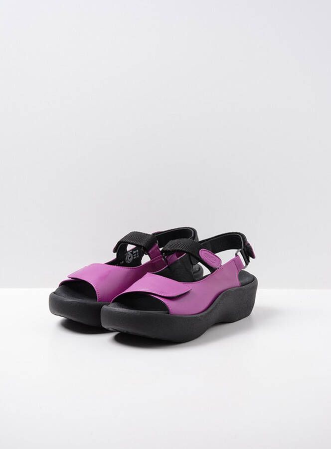 Wolky Sandalen Jewel fuchsia leer