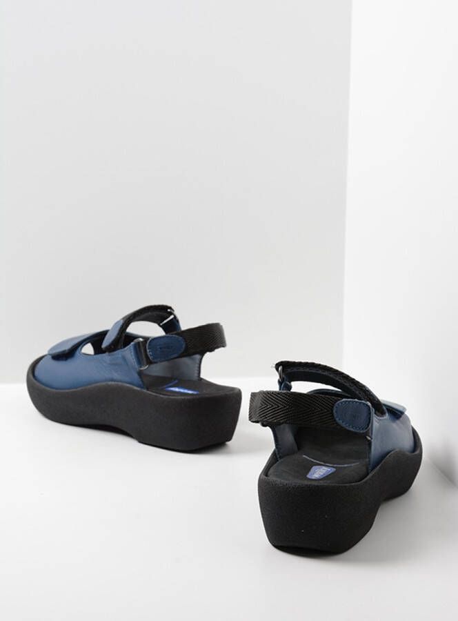 Wolky Sandalen Jewel jeans leer