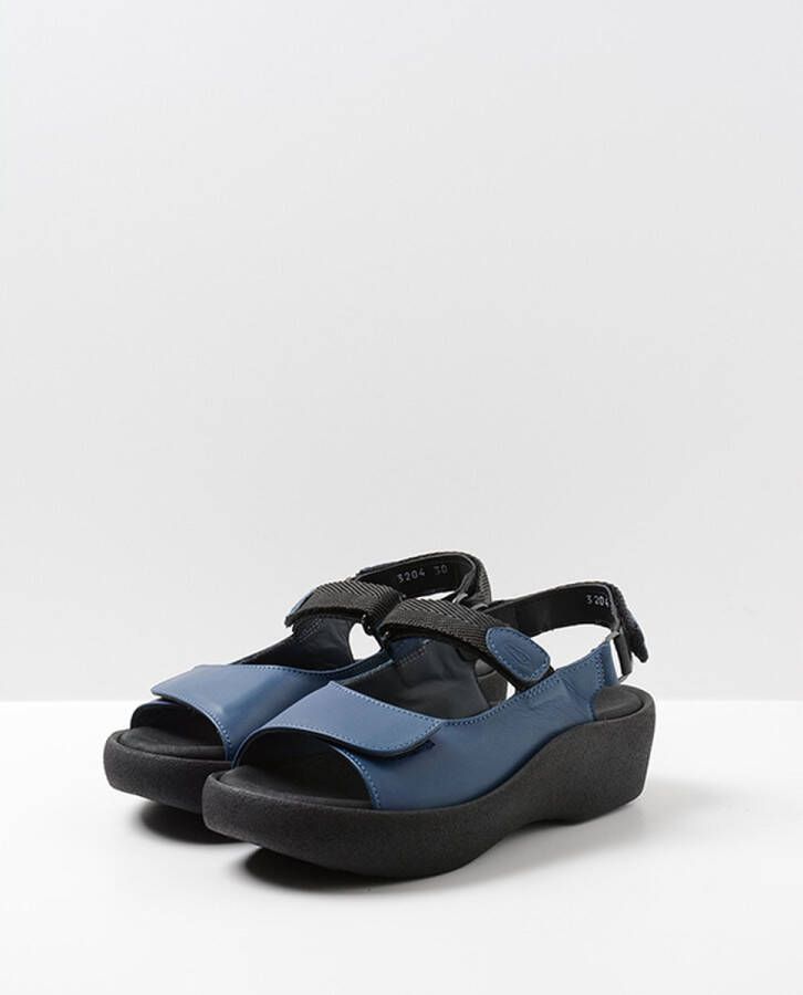 Wolky Sandalen Jewel jeans leer