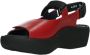 Wolky Sandalen 03204 Jewel 30500 rood leer - Thumbnail 2