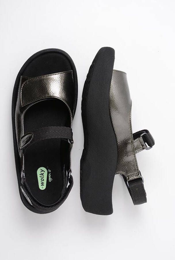 Wolky Sandalen Jewel Vegan saliegroen