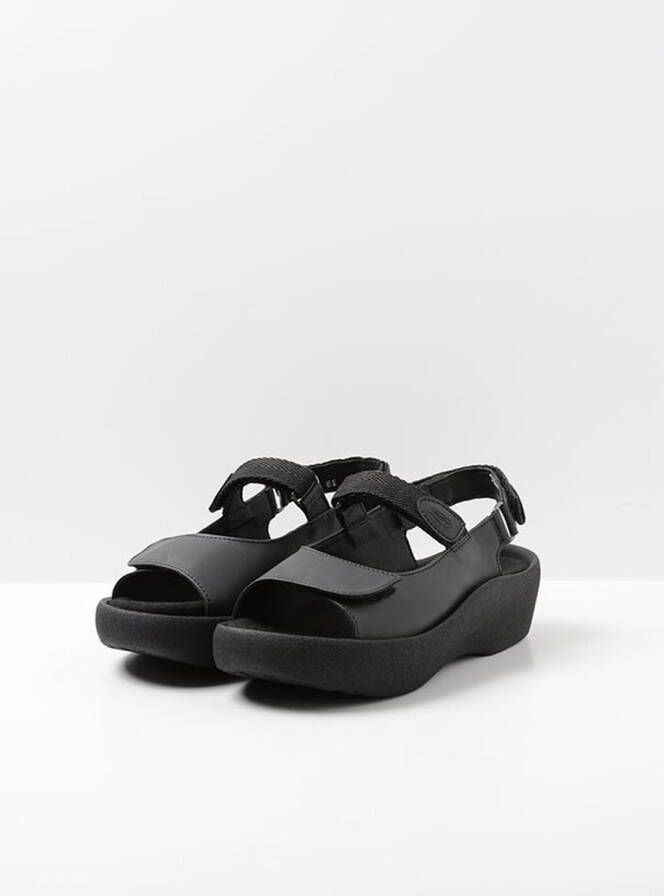 Wolky Sandalen Jewel Vegan zwart