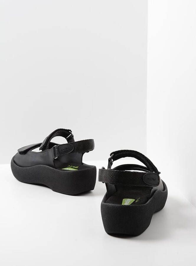 Wolky Sandalen Jewel Vegan zwart