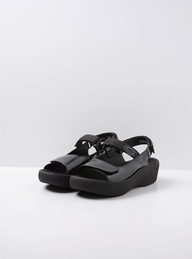 Wolky Sandalen Jewel Vegan zwart