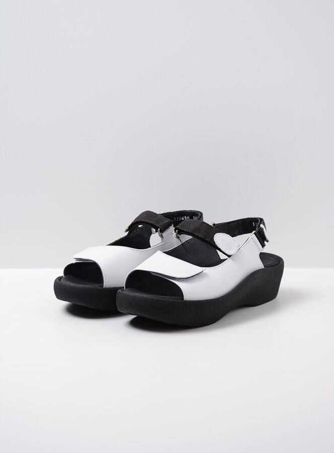 Wolky Sandalen Jewel wit leer