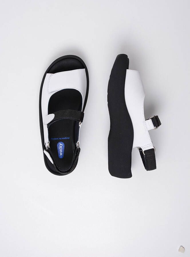Wolky Sandalen Jewel wit leer