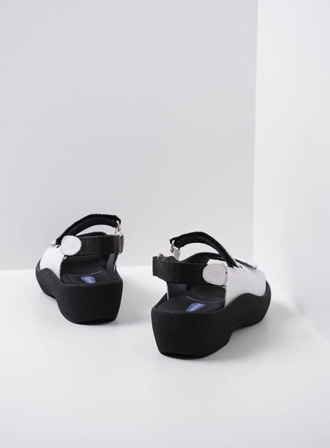 Wolky Sandalen Jewel wit leer