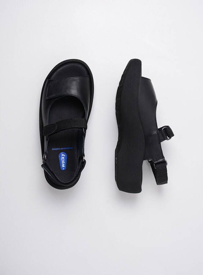 Wolky Dames Sandalen Jewel Martinica Black Zwart - Foto 2