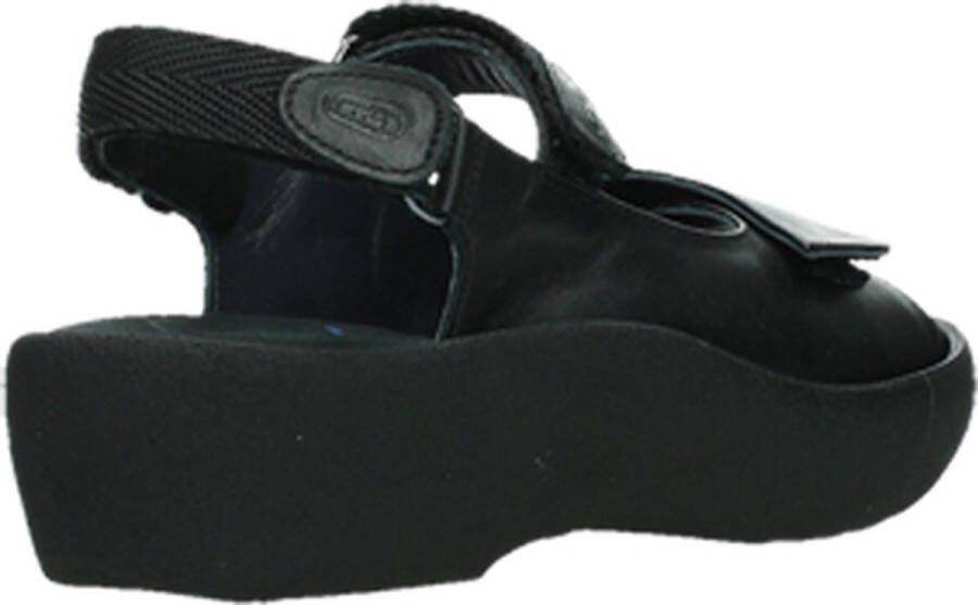 Wolky Sandalen 03204 Jewel 30000 zwart leer - Foto 3