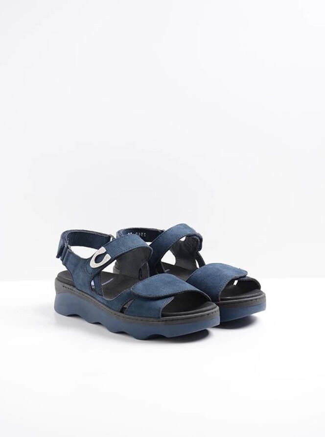 Wolky Sandalen Medusa denim nubuck