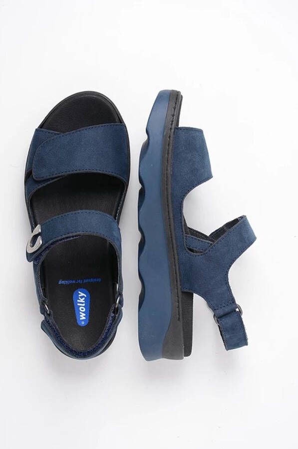 Wolky Sandalen Medusa denim nubuck