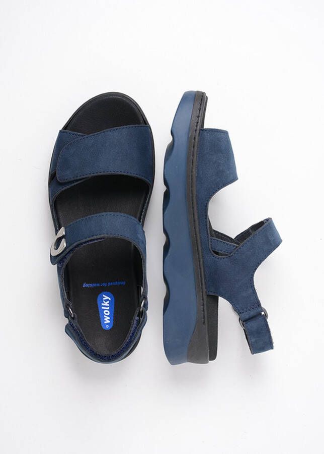 Wolky Sandalen Medusa denim nubuck