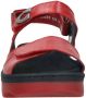 Wolky Sandalen Medusa rood leer - Thumbnail 10