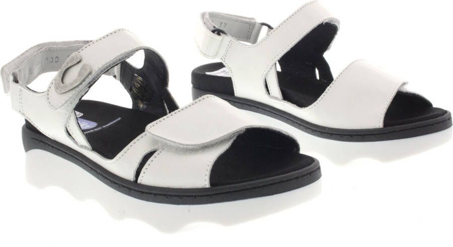 Wolky Sandalen Medusa wit leer