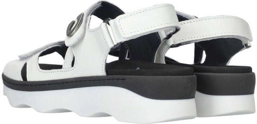 Wolky Sandalen Medusa wit leer