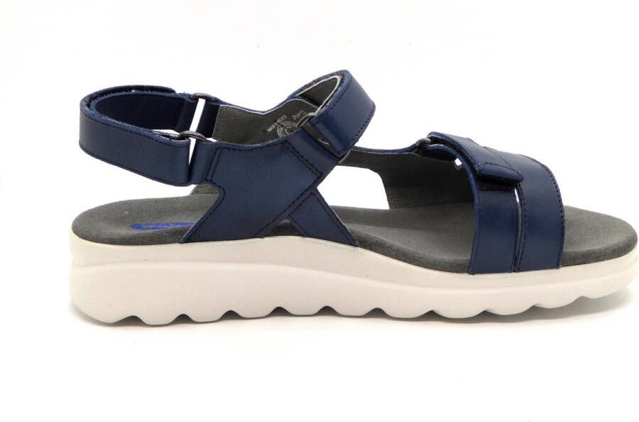 Wolky Dames Sandalen 0152550 Mile Vegi Blauw - Foto 4