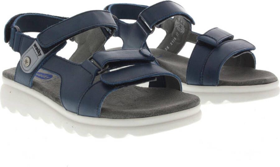 Wolky Dames Sandalen 0152550 Mile Vegi Blauw - Foto 12